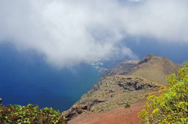 Mirador de Isora, El Hierro Adası üzerinden muhteşem manzara. İspanya