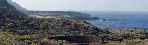 El maravilloso paisaje de Mirador de Isora, isla de El Hierro. España — Foto de Stock