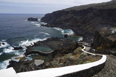 Mirador de Isora, El Hierro Adası üzerinden muhteşem manzara. İspanya