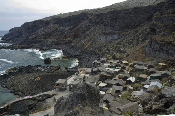 The wonderful landscape from Mirador de Isora, El Hierro island. Spain — Stock Photo, Image