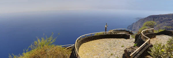The wonderful landscape from Mirador de Isora, El Hierro island. Spain — Stock Photo, Image