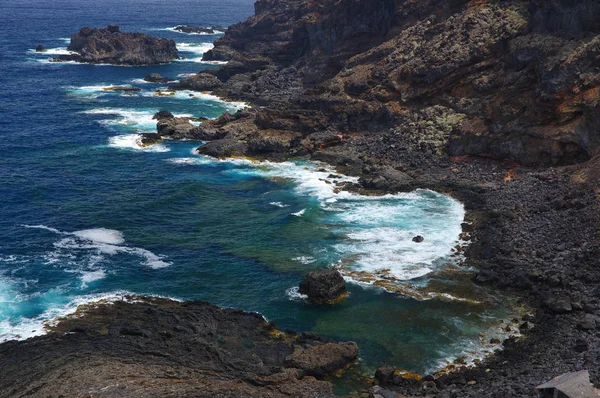 The wonderful landscape from Mirador de Isora, El Hierro island. Spain — Stock Photo, Image
