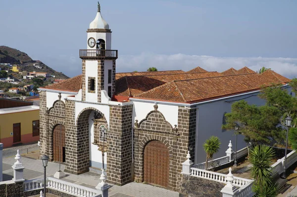 Kostel La Concepcion, Valverde, El Hierro, Kanárské ostrovy, Španělsko — Stock fotografie
