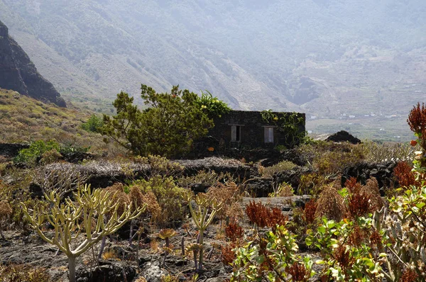 Eski köy, Kuzeybatı El Hierro Adası, Kanarya, İspanya — Stok fotoğraf