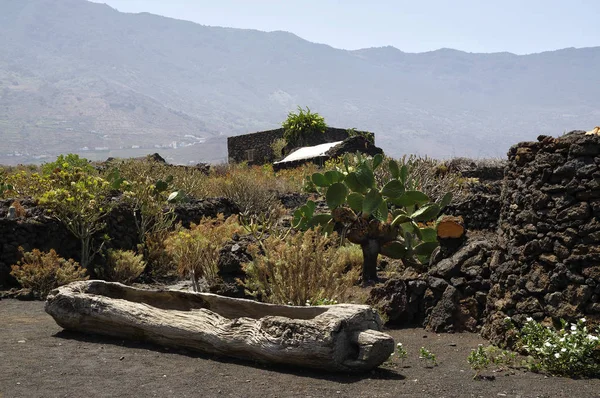 Eski köy, Kuzeybatı El Hierro Adası, Kanarya, İspanya — Stok fotoğraf