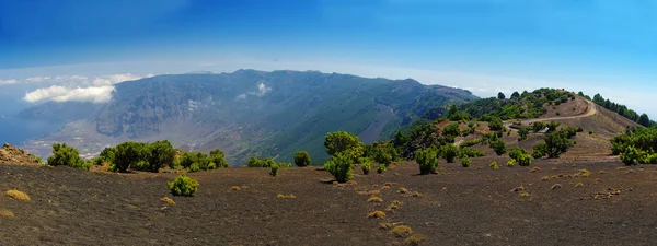 El Hierro - pohled z Malpaso v El Golfo — Stock fotografie