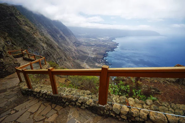 Mirador de la Pena in El Hierro Island, Canary, Spain — Stock Photo, Image