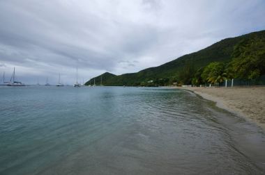 Büyük Anse d 'Arlet - Martinique - Karayip Adası.