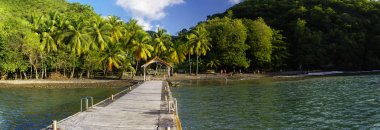 Anses d'Arlet, Martinique: 2 Ocak - Anse Noire Martinique Les Anses d Arlet, Fransa, küçük Antiller peyzaj üzerinde 2 Ocak 2017 yılında