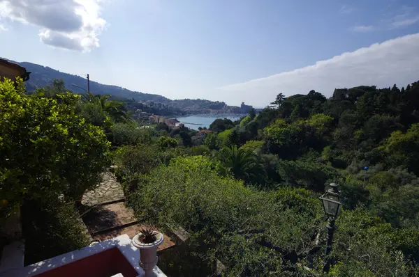 Panoramik bölgesinin Lerici, Liguria, İtalya — Stok fotoğraf