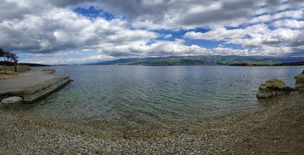 Eiland van Kroatië, Kvarner, Krk, Silo stad — Stockfoto