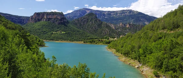 Llosa del Cavall Reservoir, Lleida ili, Katalonya, İspanya.