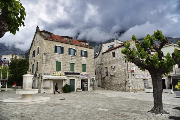 Makarska Croatia May 2019 Famous Beautiful Makarska Town Dalmatia Popular — Stock Photo, Image