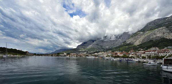 Makarska Croatia Mayıs 2019 Dalmaçya Nın Ünlü Güzel Makarska Kasabası — Stok fotoğraf