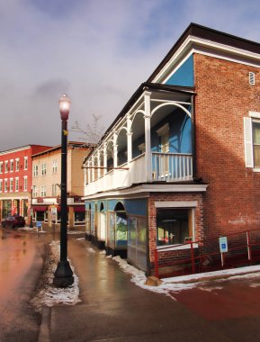 Saranac Gölü downtown