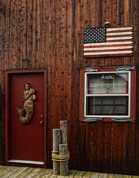 Old boathouse exterior — Stock Photo, Image