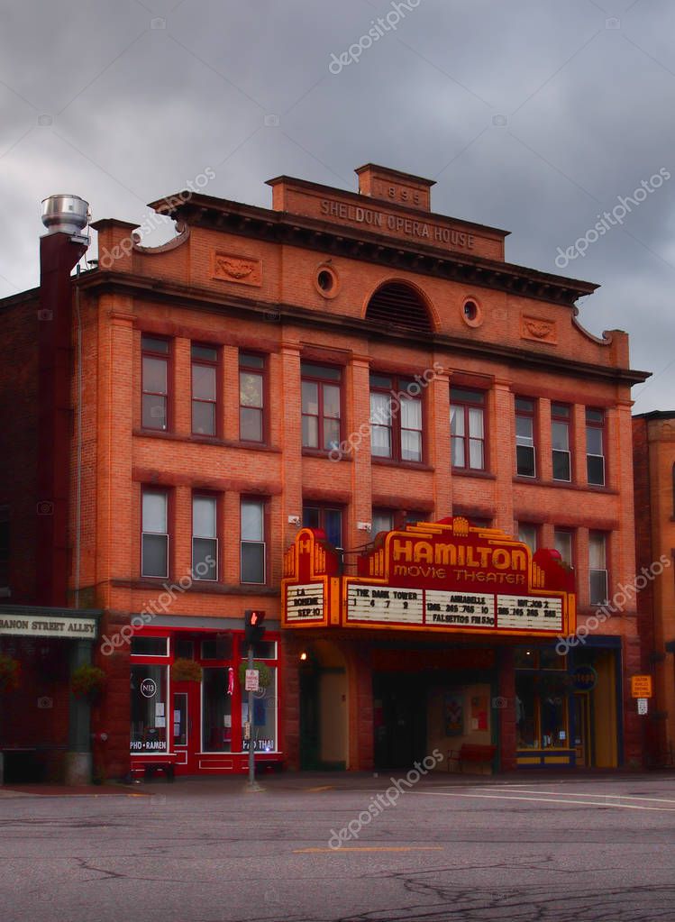 Hamilton Movie Theater Stock Editorial Photo © debramillet 163435122
