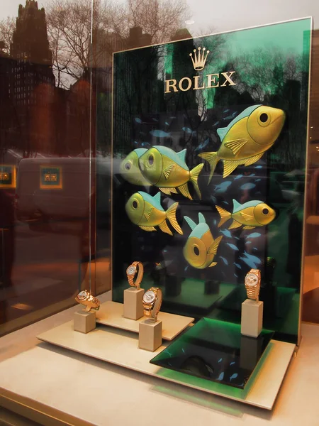 Rolex výloha — Stock fotografie