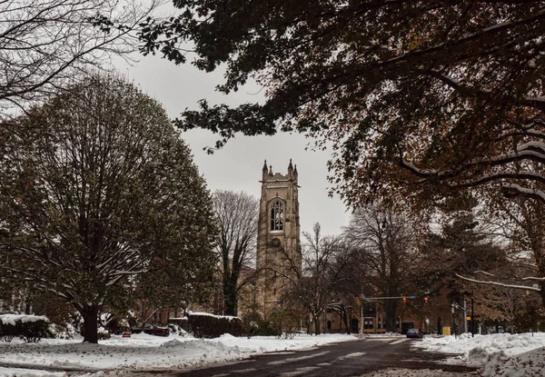 Church landscape Royalty Free Stock Images