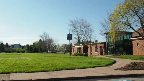 Syracuse New York Usa Maj 2020 Campus Lemoyne College Den Royaltyfrie stock-videoer