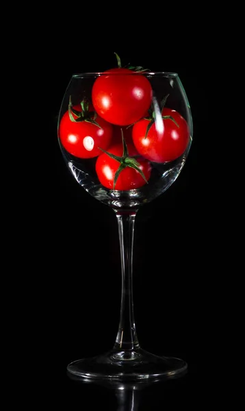 Tomaten Glas — Stockfoto