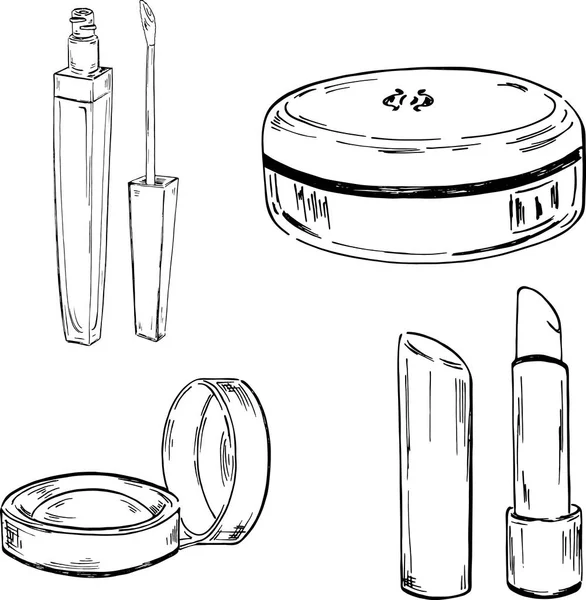 vektör çizim tasarım makyaj Rujlar simgesi ile arka plan belirleme