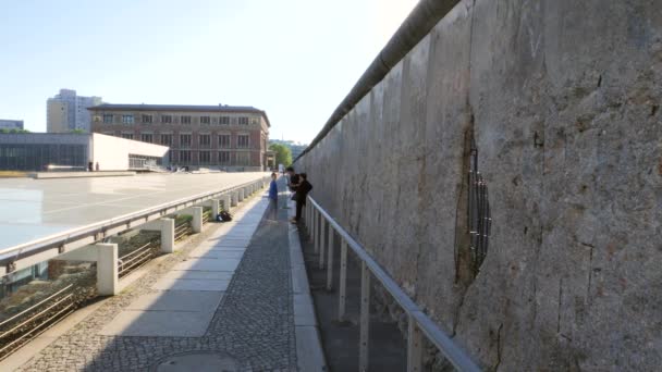 ベルリンの壁の記念碑 — ストック動画