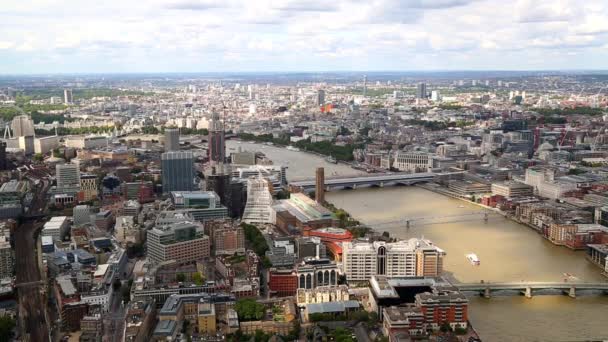 Vista sobre Londres — Vídeo de Stock