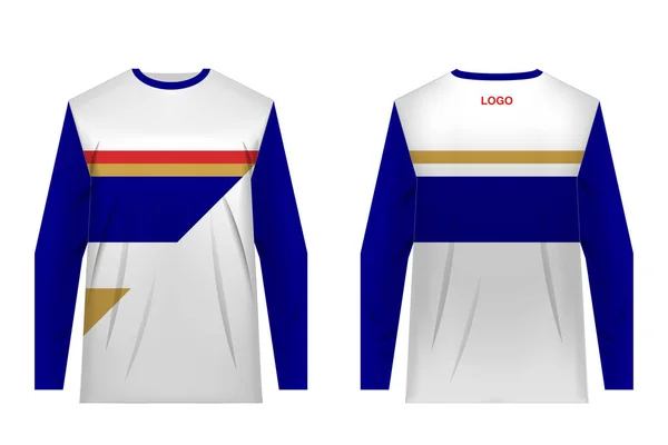 Jersey ontwerp sportwear — Stockvector