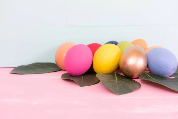 Paskalya arka plan parlak pembe