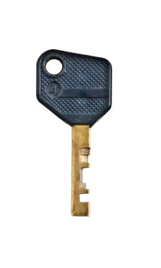 Anahtar, metal, beyaz arka plan, klasik