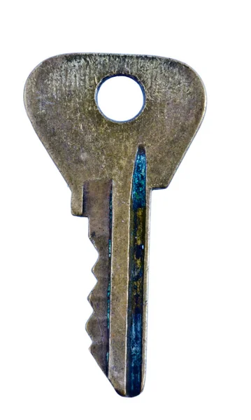 Anahtar, metal, beyaz arka plan, klasik