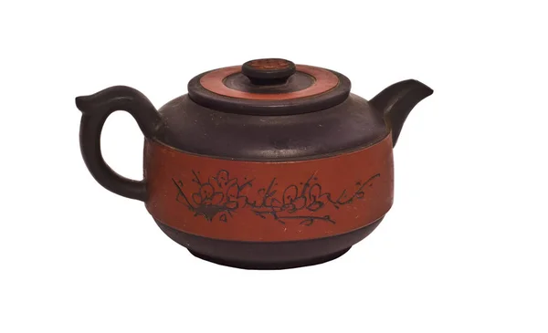 Çaydanlık, çömlek, Çin, basit, beyaz arkaplan