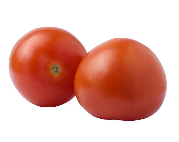 Beyaz arkaplanda domates