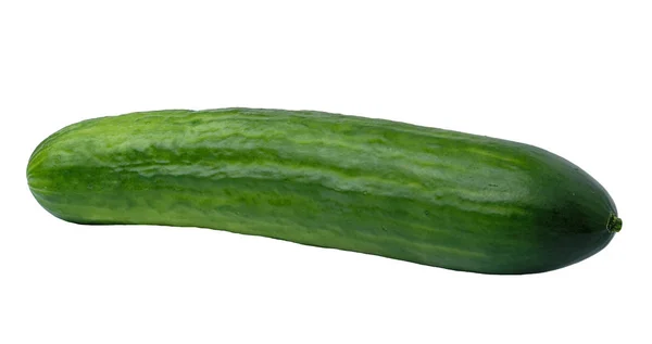 salatalık beyaz arkaplanda izole edildi