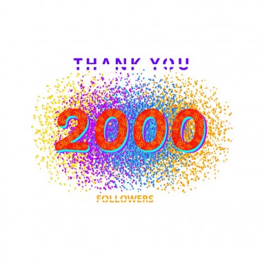 Teşekkür takipçileri kartı