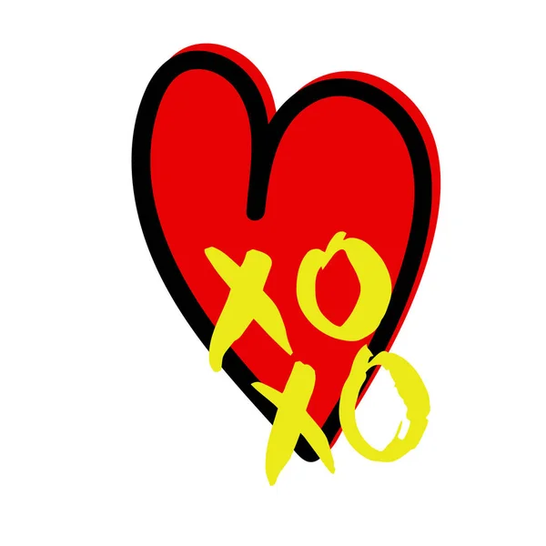 XO XO — Stockový vektor