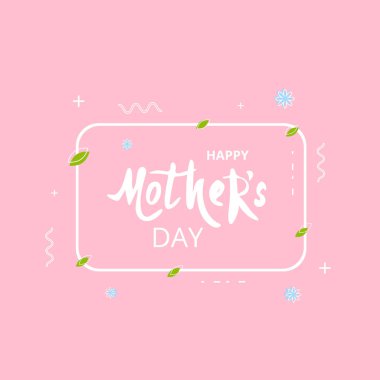 Anneler Günün kutlu olsun. Vektör illüstrasyonu.