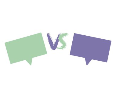 Ekrana karşı. Bölünmüş arkaplanda karşıt imza.