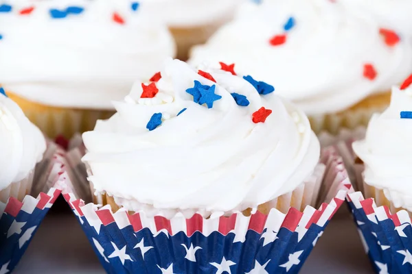 Gâteaux patriotiques du 4 juillet — Photo