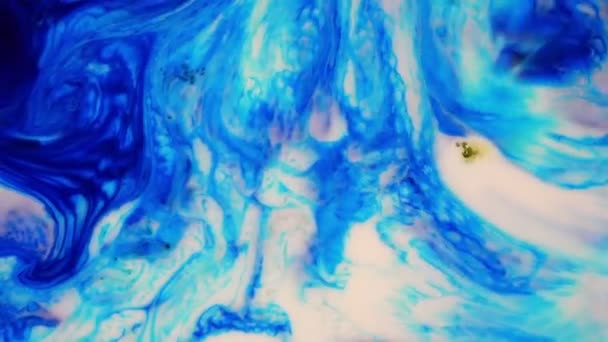 Abstract Art Ink Paint Blast Explode Turbulence — Stock Video