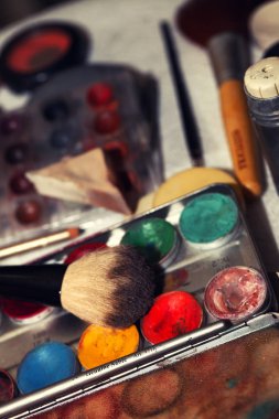 Kalıcı makyaj sanat kozmetik boya fırça araçları