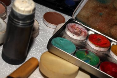 Kalıcı makyaj sanat kozmetik boya fırça araçları