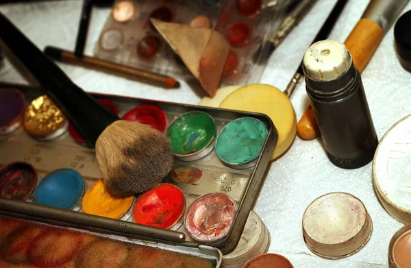 Kalıcı makyaj sanat kozmetik boya fırça araçları