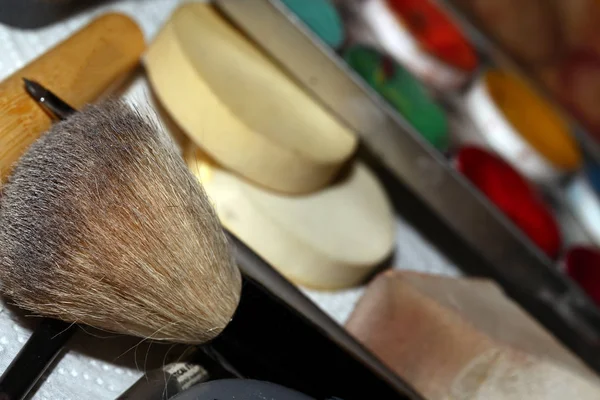Kalıcı makyaj sanat kozmetik boya fırça araçları