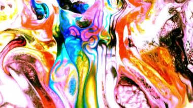 Soyut sanat mürekkep boya patlama patlayabilir türbülans