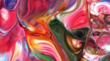 Soyut sanat mürekkep boya patlama patlayabilir türbülans