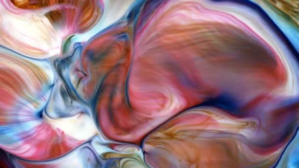 Art abstrait Peinture à l'encre Explosion de souffle Turbulence 