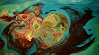 Soyut sanat mürekkep boya patlama patlayabilir türbülans