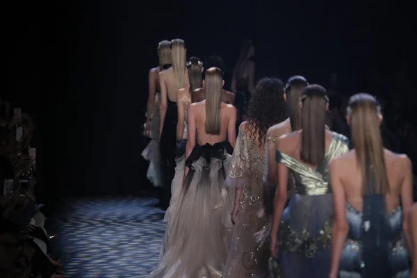 New York Moda Haftası sırasında Marchesa defile — Stok fotoğraf